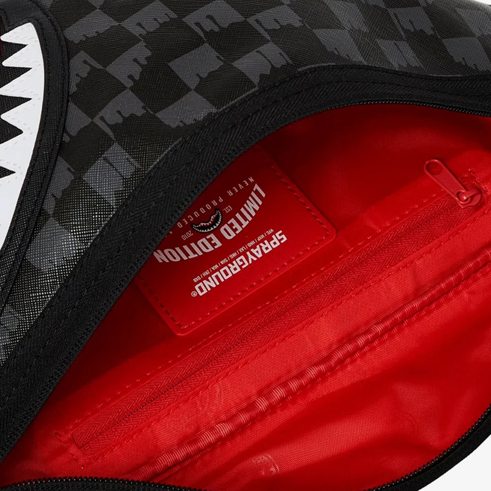 SPRAYGROUND Dripping Sharks In Paris Savvy Crossbody Unisex Τσαντάκι Μέσης - 3